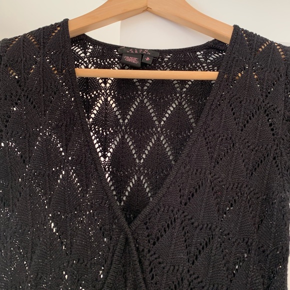 Vintage Pink Tartan knit dress - Picture 4 of 8